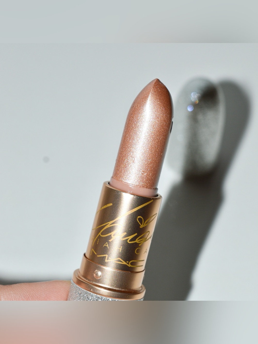MAC Cosmetics Lipstick *ALL I WANT* Mariah Carey Limited Edition Pearl BNWOB - Picture 5 of 9